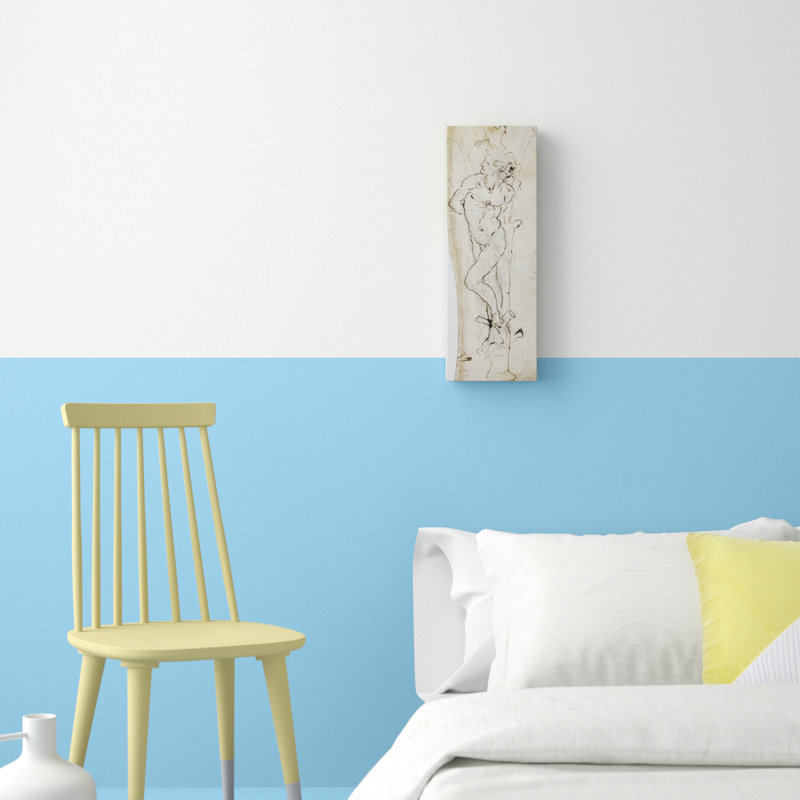 East Urban Home Leinwandbild Studie über den Heiligen Sebastian, 1480